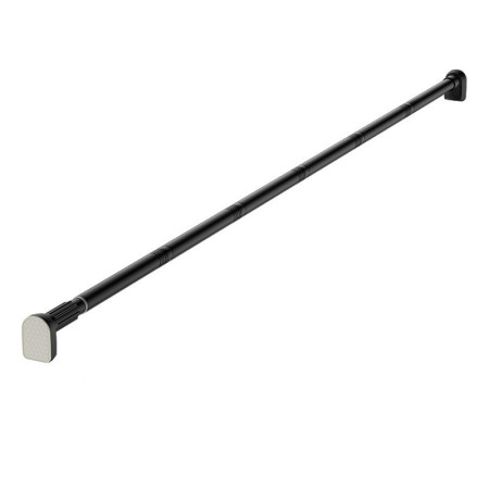 Bara Telescopica Multifunctionala,  din Otel Inoxidabil si ABS, Utilizare Universala, Extensie 220 - 240 cm, Fara Perforare Perete, Negru