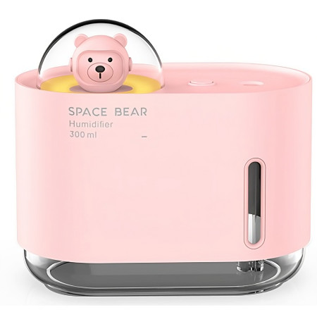 Umidificator Urs Spatial,  300 ml, roz