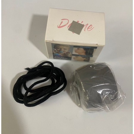 Dispozitiv de Tonifiere Faciala,  din Silicon, Corectare Mandibula/Maxilar, Gri