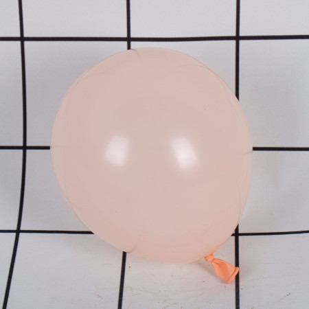 Set 12 Baloane, Cyrax, din Latex Macaroon, 30 cm, Portocaliu