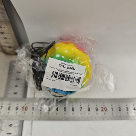 Minge Saltareata Hiperelastica, Cyrax, Space Moon Ball foarte Elastica, Antistress pentru Copii, Diametru 66 mm, Multicolor Galben