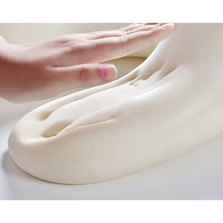 Perna de Calatorie in Forma de U,  Pentru Gat si Cap, Umplutura din Spuma cu Memorie, 30x30 cm, Model Unicorn, Accesoriu de Voiaj, Birou, Masina, Sistem Prindere Capse, Multicolor