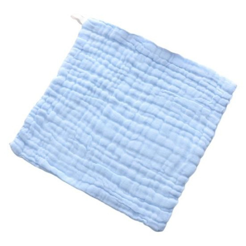 Prosop Absorbant, Cyrax, din Bumbac, 6 Straturi, 30 x 30 cm, Albastru...