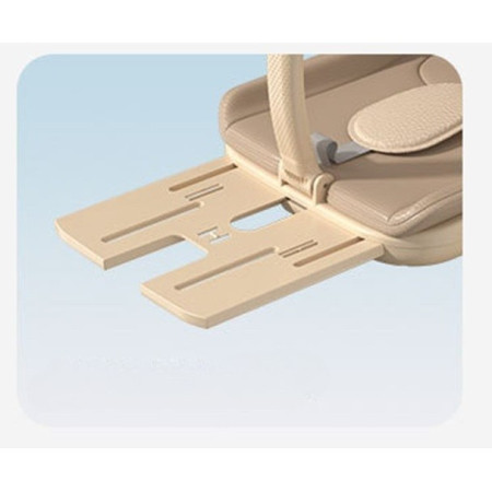 Carucior Sport Cyrax 3in1, 6-36 Luni, Pliabil, Tavita pentru Masa, Pat de Dormit, Centura de Siguranta, Roti 360 Grade, Reversibil, Parasolar, Maner Reglabil, 64 x 35 x 100 cm, Panda, Crem