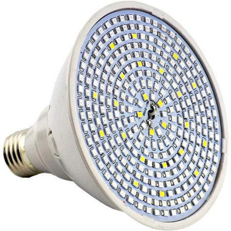 Lampa pentru cresterea plantelor de interior,  nu emana caldura, 290 leduri, 2 culori , prindere cu clips, 46x11.5x9.2 cm