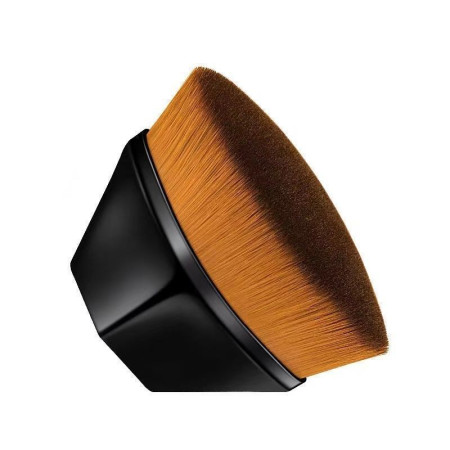 Pensula kabuki plata pentru fond de ten, Cyrax, negru