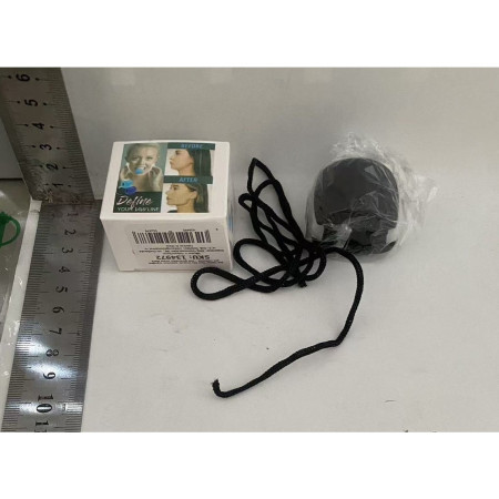 Dispozitiv de Tonifiere Faciala,  din Silicon, Corectare Mandibula/Maxilar, Negru