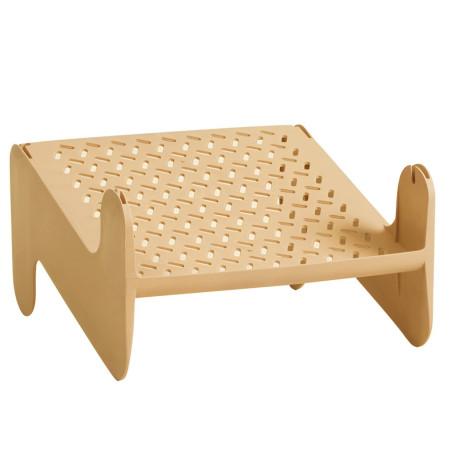 Suport pentru Pantofi,  cu Doua Straturi, Organizator, Antiderapant și Durabil, 26x24.8x16 cm, Maro