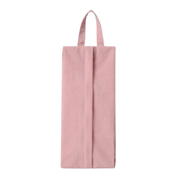 Geanta de Depozitare, Cyrax, Pentru Haine Mici, Lenjerie, Sosete, Cosmetice, Impermeabila, cu Maner, 10x20x3 cm, Roz