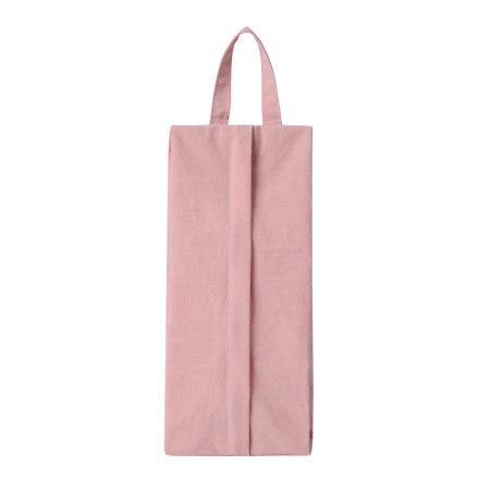 Geanta de Depozitare, Cyrax, Pentru Haine Mici, Lenjerie, Sosete, Cosmetice, Impermeabila, cu Maner, 10x20x3 cm, Roz