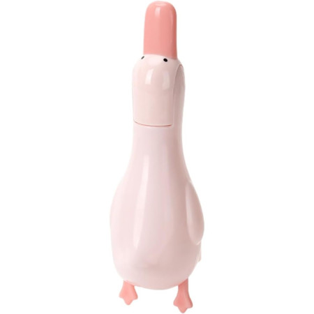 Cleste Multifunctional,  2in1, Cleste pentru Parul Cazut si Mini Racleta pentru Depuneri, din ABS, Model Rata, Roz