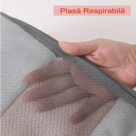 Set 3 Genti de Calatorie  Pentru Depozitare, Compresibile, 3 Dimensiuni, Mic, Mediu, Mare, Impermeabile, Fermoar Dublu, Roz