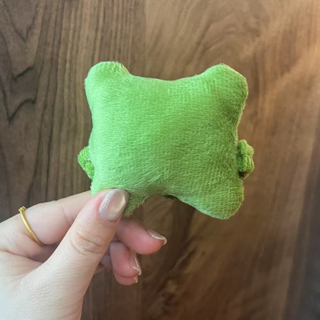 Suport de Mana,  Pernuta pentru Incheietura cu Banda Elastica, pentru Mouse, Moale, 7.5 x 7 cm, Verde Inchis