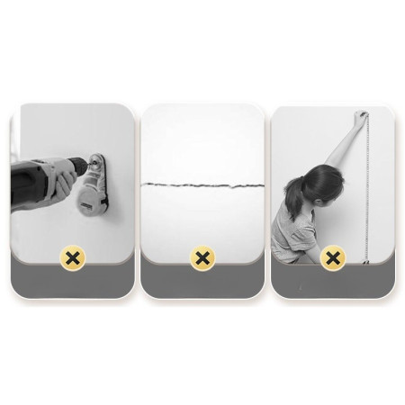 Bara Telescopica Multifunctionala,  din Otel Inoxidabil, Utilizare Universala, Retractabila 107 - 195 cm, Fara Perforare Perete, Alb