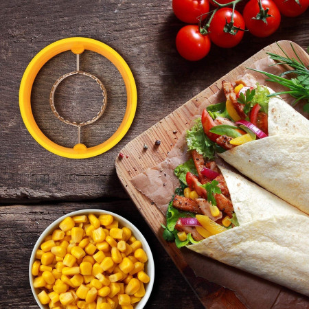 Ustensila pentru Curatare Porumb, Cyrax, Diametru 3.6 cm, din Plastic si Otel Inoxidabil, Galben