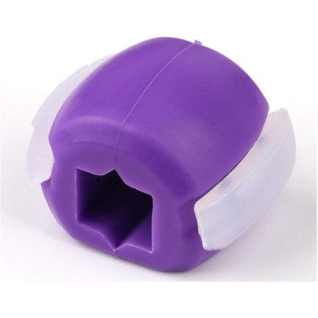 Dispozitiv de Tonifiere Faciala,  din Silicon, Corectare Mandibula/Maxilar, Mov